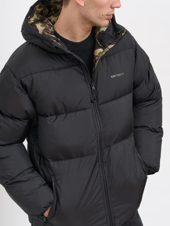 25FW 칼하트 WIP 숏패딩 MI0339202F4XX Black - CARHARTT WIP