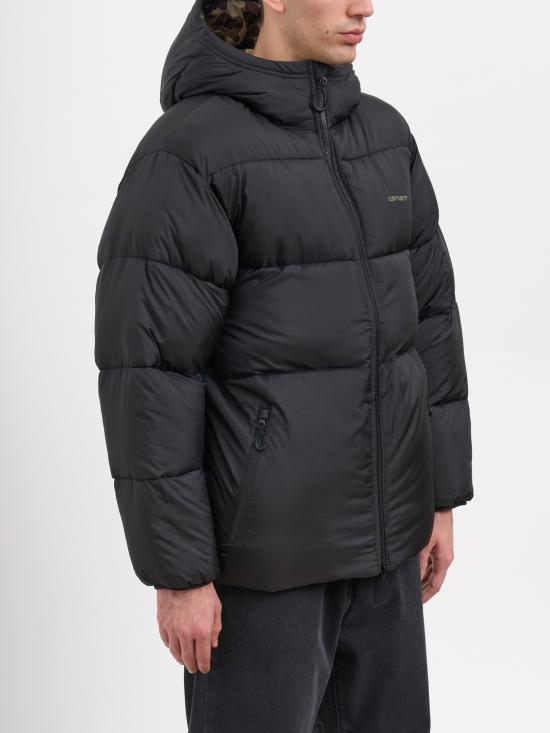25FW 칼하트 WIP 숏패딩 MI0339202F4XX Black - CARHARTT WIP