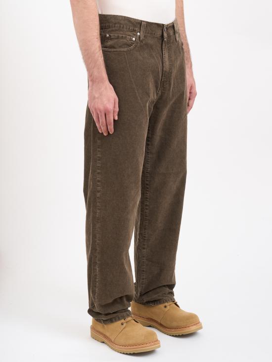 25FW 칼하트 WIP 스트레이트 팬츠 MI0356892ZW0F Green - CARHARTT WIP