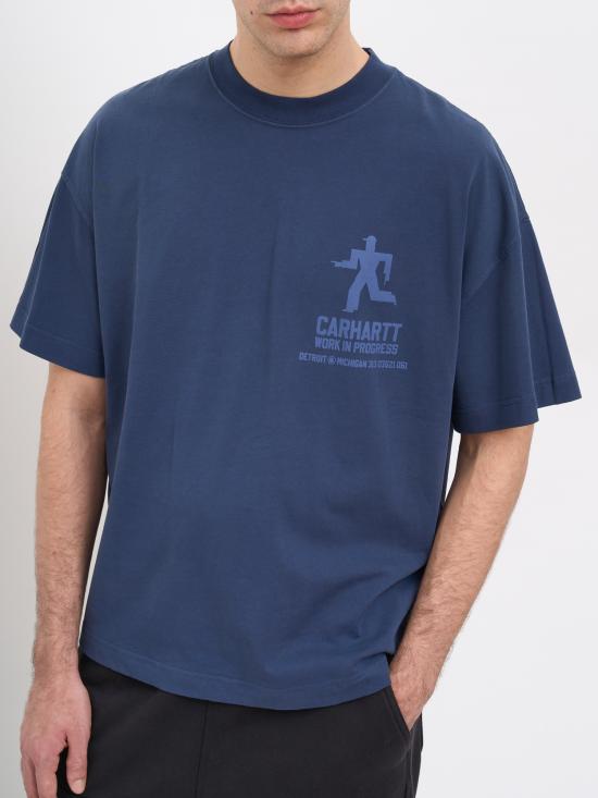 25FW 칼하트 WIP 반팔 티셔츠 MI035449VQ4J Violet - CARHARTT WIP