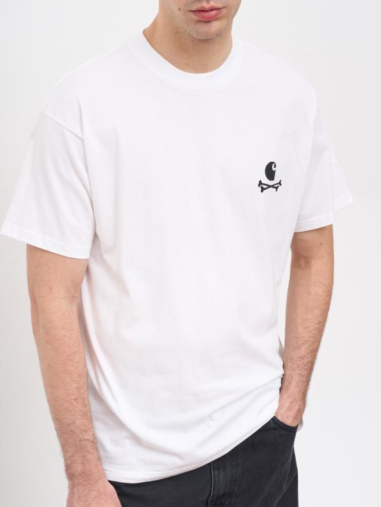 25FW 칼하트 WIP 반팔 티셔츠 MI03543902XX White - CARHARTT WIP