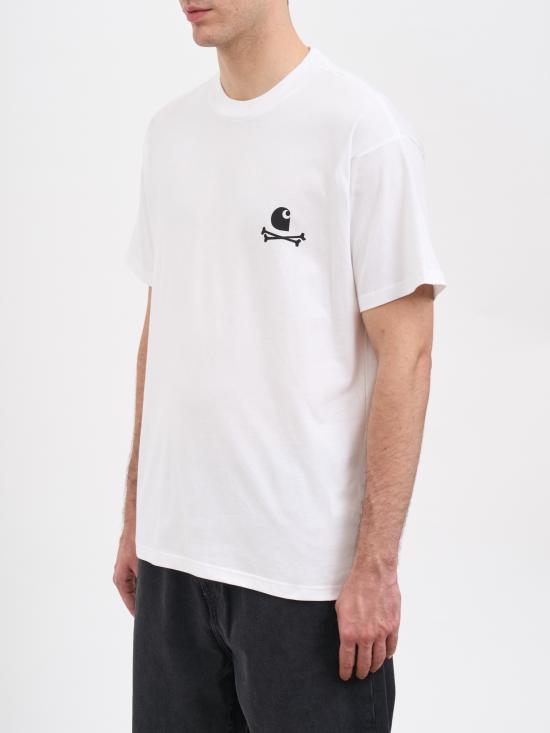 25FW 칼하트 WIP 반팔 티셔츠 MI03543902XX White - CARHARTT WIP