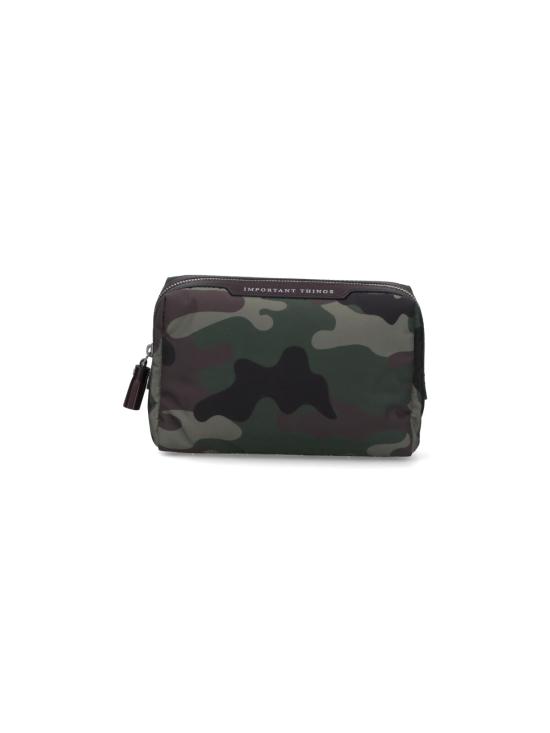 25FW 안야힌드마치 클러치/파우치 201605 CAMOUFLAGE Green