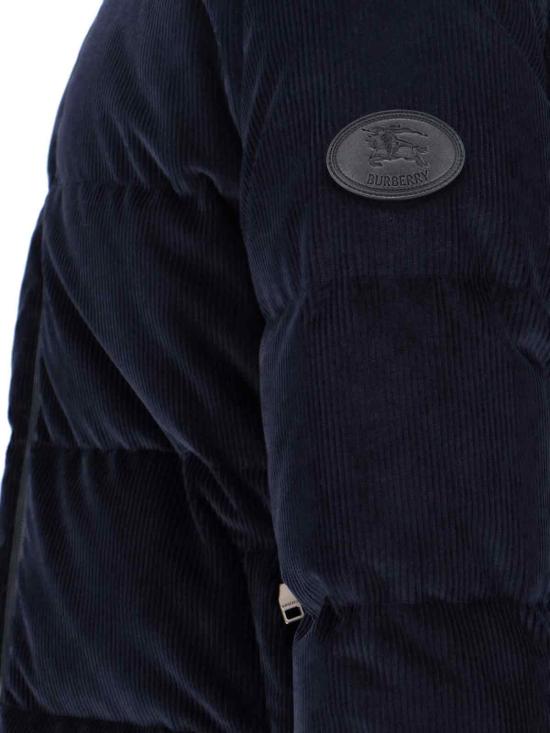 25FW 버버리 코듀로이 스노든 푸퍼 자켓 8115729 A9852 Blue - BURBERRY