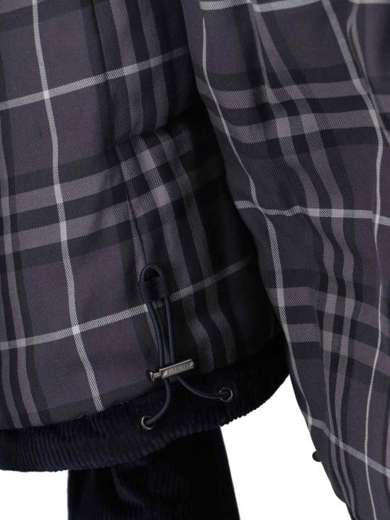 25FW 버버리 코듀로이 스노든 푸퍼 자켓 8115729 A9852 Blue - BURBERRY