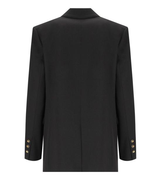 25FW 엘리자베타프랜치 코트 GI16156E2 110 40 Black - ELISABETTA FRANCHI