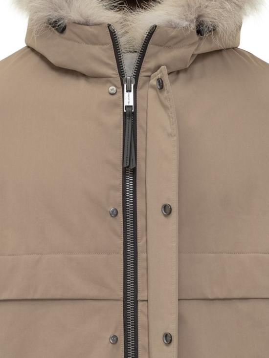 25FW 이브살로몬 패딩 26W26WHV02671K17G B3214 Beige - YVES SALOMON