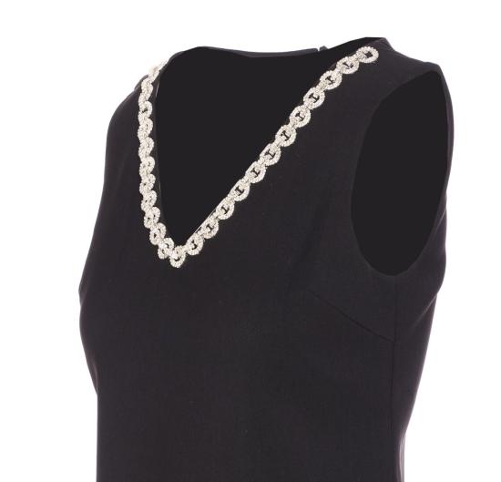 25FW 셀프 포트레이트 숏 원피스 019SBLACK Black - SELF PORTRAIT