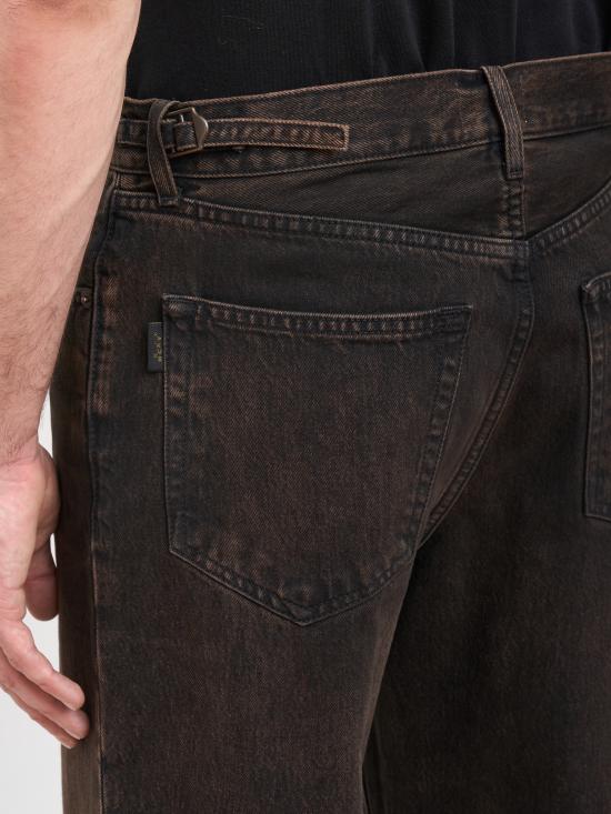 25FW 하이쿠레 데님 팬츠 MHEM03252DF174L0897 Brown - HAIKURE