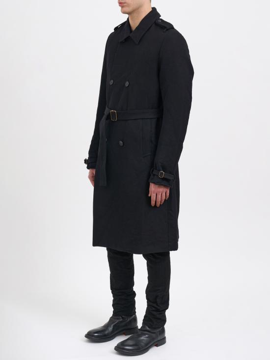 25FW 포에메 보헤미안 트렌치 코트 MCP10T50299 Black - POEME BOHEMIEN