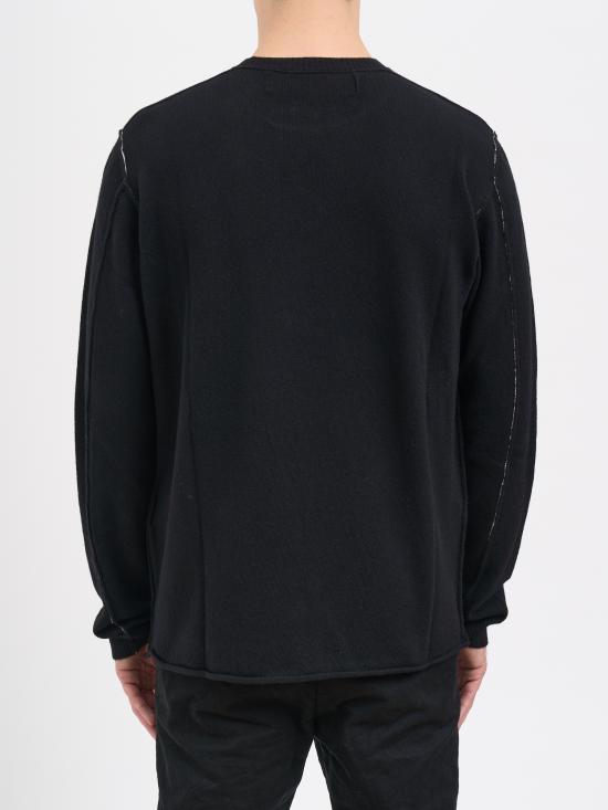 25FW 이자벨베네나토 스웨터 MUK35F25BLACK Black - ISABEL BENENATO