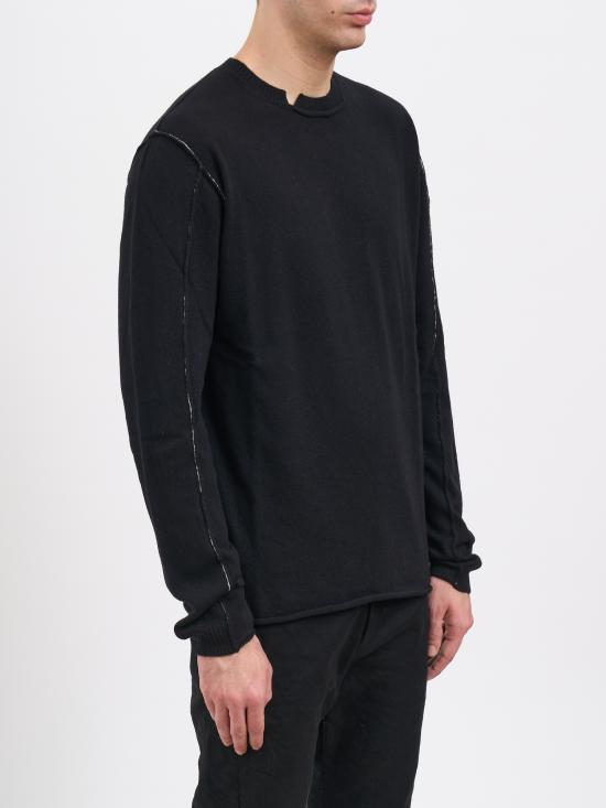 25FW 이자벨베네나토 스웨터 MUK35F25BLACK Black - ISABEL BENENATO