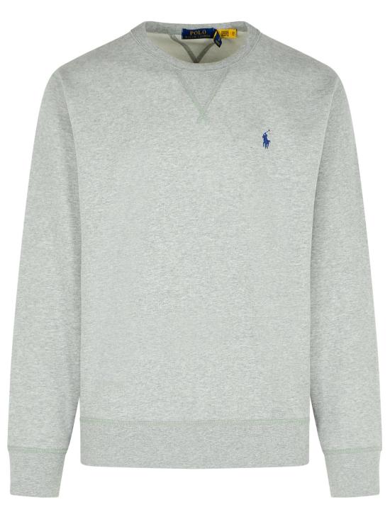 25FW 폴로 랄프로렌 포니 로고 자수 맨투맨 710766772004 Grey