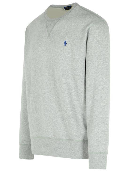 25FW 폴로 랄프로렌 포니 로고 자수 맨투맨 710766772004 Grey - POLO RALPH LAUREN