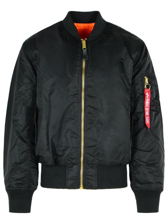 25FW 알파 봄버 자켓 F10010103 Black