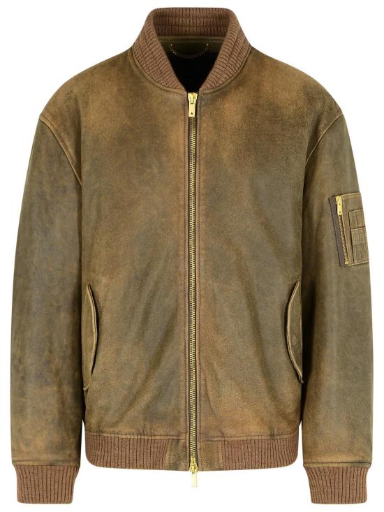 25FW 골든구스 가죽 자켓 GUP02489 P00216855260 Brown