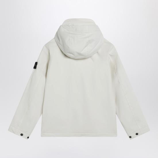  [키즈] 스톤 아일랜드 자켓 4100001 BS0A27 White - STONE ISLAND