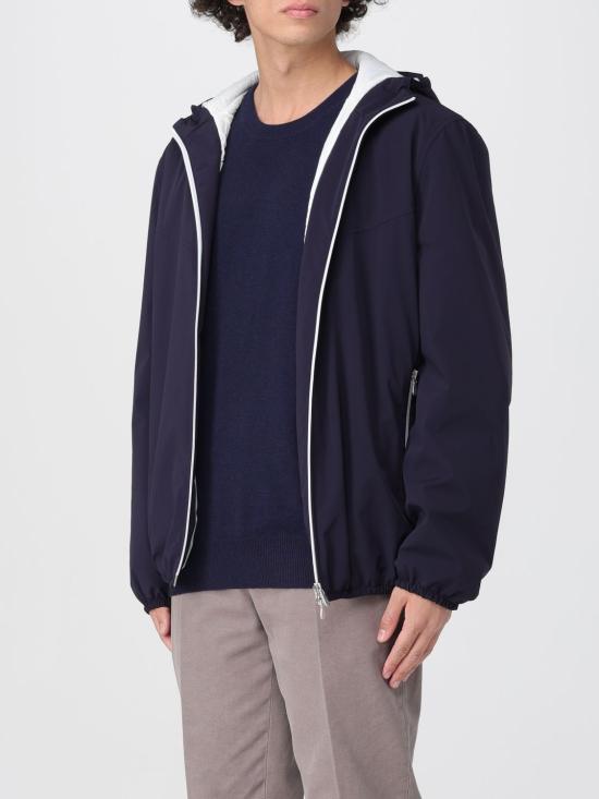 26FW 브루넬로 쿠치넬리 나일론 후디드 자켓 MM49A7431G C1086 NAVY DOM - BRUNELLO CUCINELLI