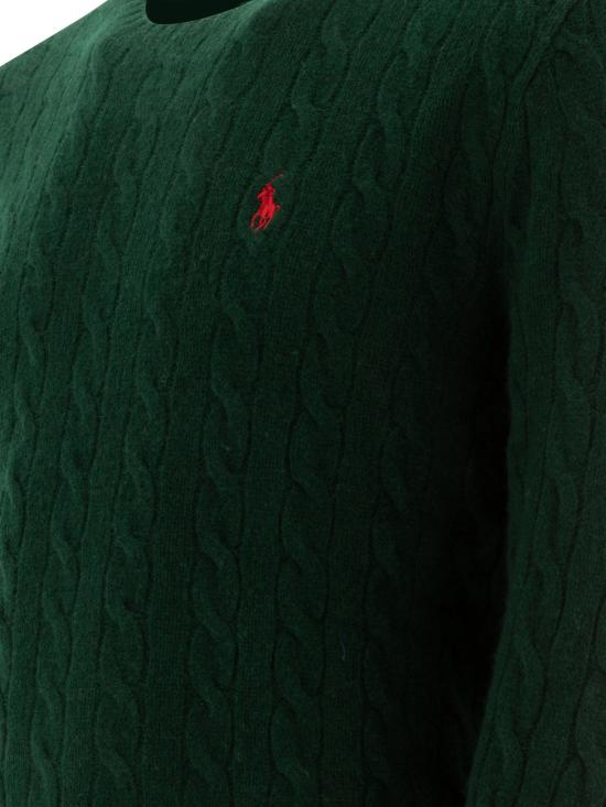 26SS 폴로 랄프로렌 케이블 니트 스웨터 710876762004MOSS AGATE Green - POLO RALPH LAUREN