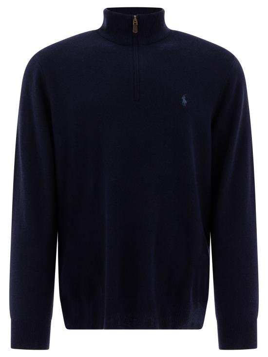 26SS 폴로 랄프로렌 집업 니트 710876756001HUNTER NAVY Blue