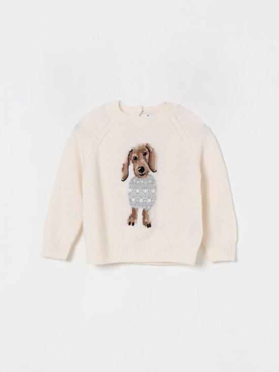 25FW [키즈] 일 구포 풀오버 GMA0008EM220 1007L White