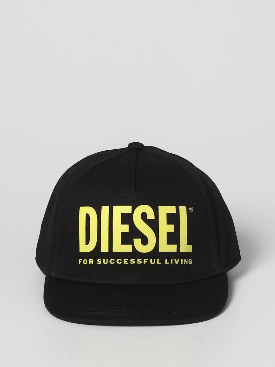 25FW [키즈] 디젤 모자 J00173KXA77 K90AA Black - DIESEL