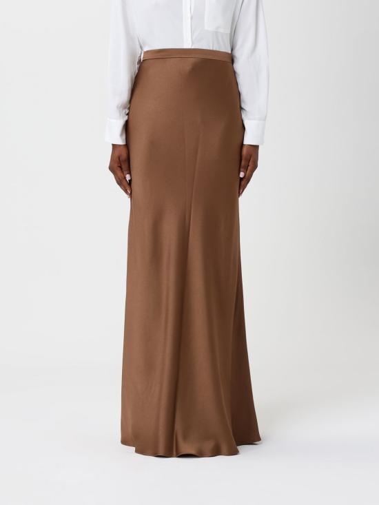 25FW 막스마라 스튜디오 롱 스커트 2526106043600 024 Brown