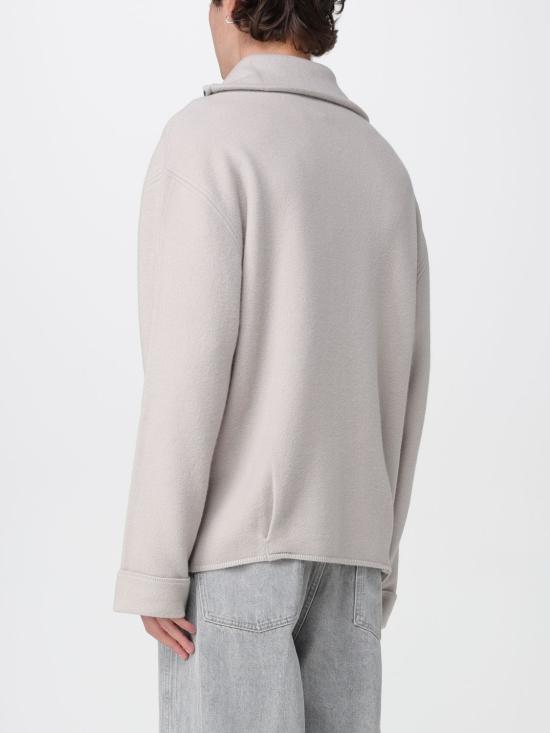 25FW 엠포리오 아르마니 스웨터 EM002052AF18104 U8140 Grey - EMPORIO ARMANI