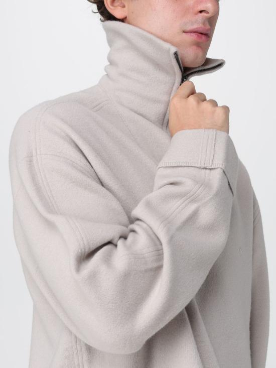 25FW 엠포리오 아르마니 스웨터 EM002052AF18104 U8140 Grey - EMPORIO ARMANI