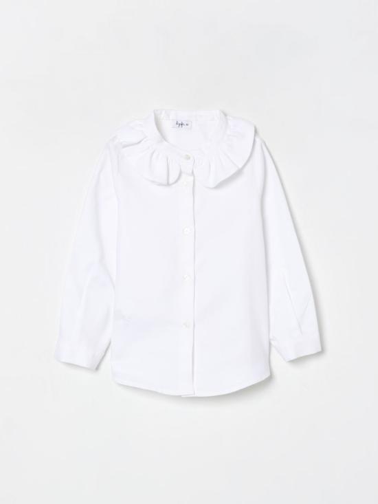 25FW [키즈] 일 구포 셔츠 GCL0002C0052 010 White