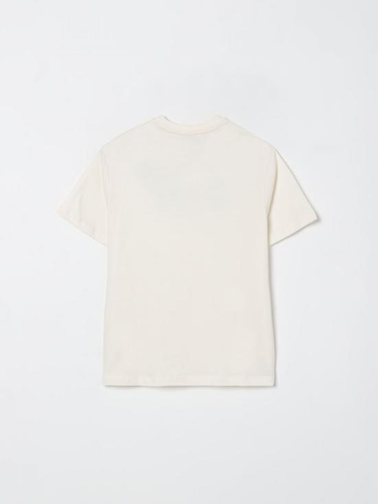 25FW [키즈] 엠에스지엠 티셔츠 F5MSJBTH249 013 Cream - MSGM