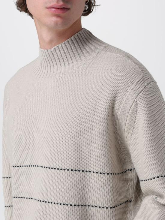 25FW 엠포리오 아르마니 스웨터 EM002024AF18103 U1156 Rope - EMPORIO ARMANI