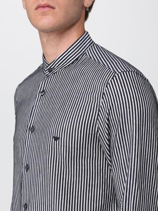 25FW 엠포리오 아르마니 셔츠 EM003810AF19840 MB378 Blue - EMPORIO ARMANI