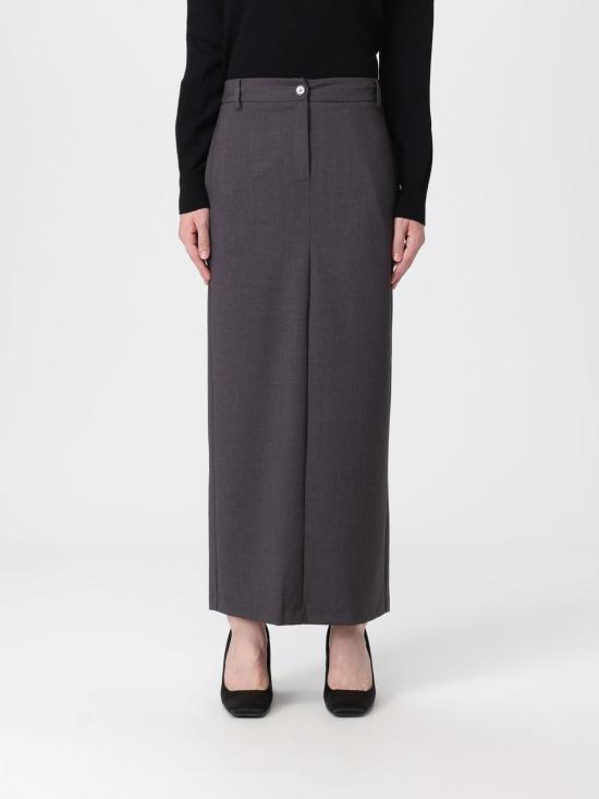 25FW 트윈셋 롱 스커트 252TF2041 12840 Grey