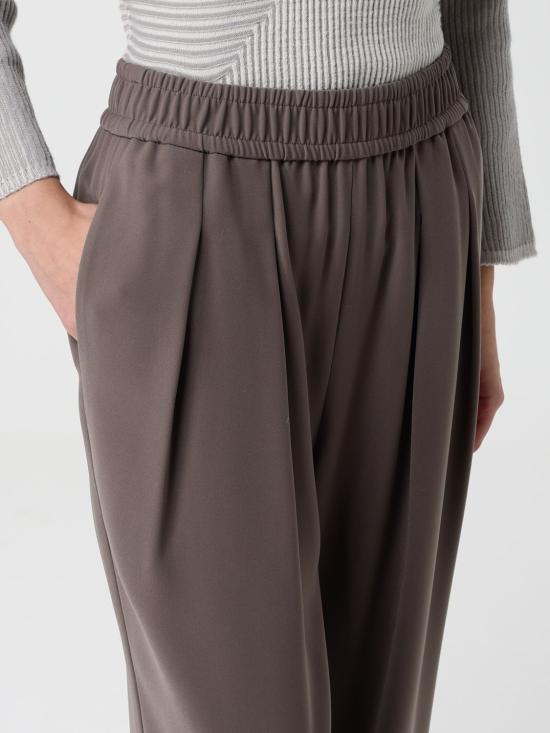 25FW 엠포리오 아르마니 스트레이트 팬츠 EW001509AF10206 U6125 Grey - EMPORIO ARMANI