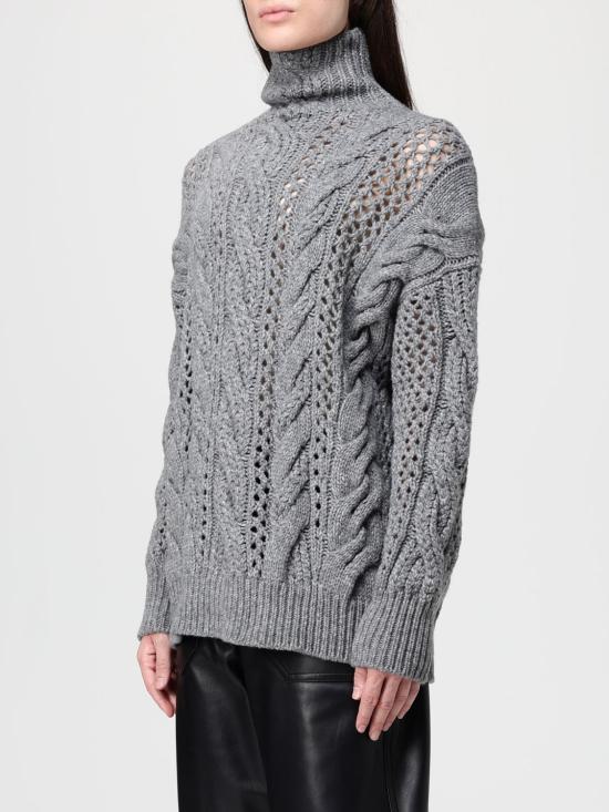 25FW 스포트막스 터틀넥 2522366132600 005 Grey - SPORTMAX
