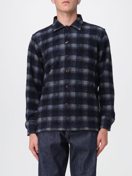 25FW 유니버셜웍스 셔츠 33563 NAVY BLACK Navy