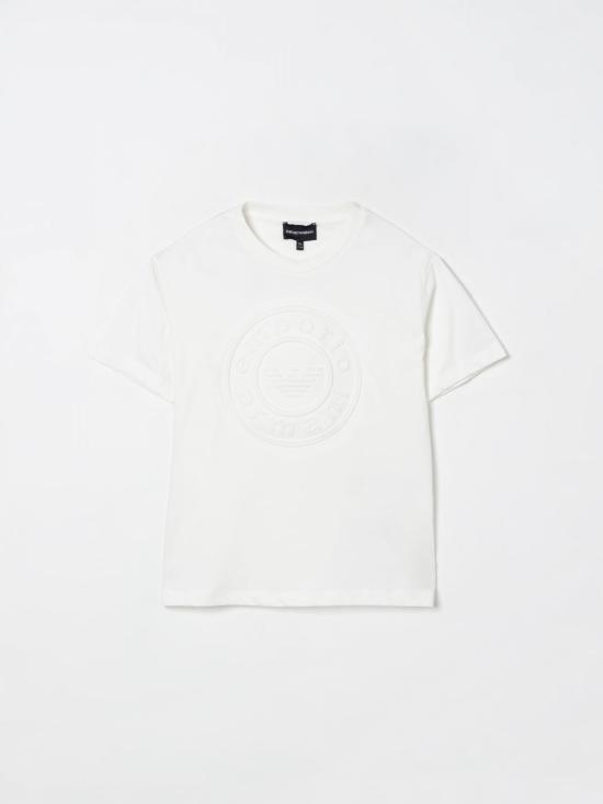 25FW [키즈] 엠포리오 아르마니 티셔츠 EB000500AF14503 U0003 White