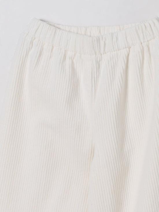25FW [키즈] 일 구포 트레이닝/조거 팬츠 GPL0004V6012 100 Milk - IL GUFO