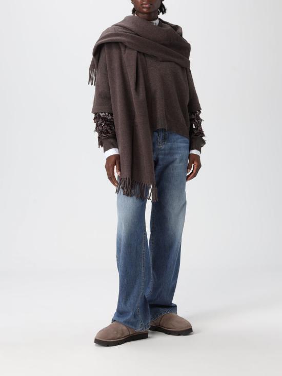 25FW 브루넬로 쿠치넬리 머플러/스카프 MSCDVSW01 C2559 Dark - BRUNELLO CUCINELLI