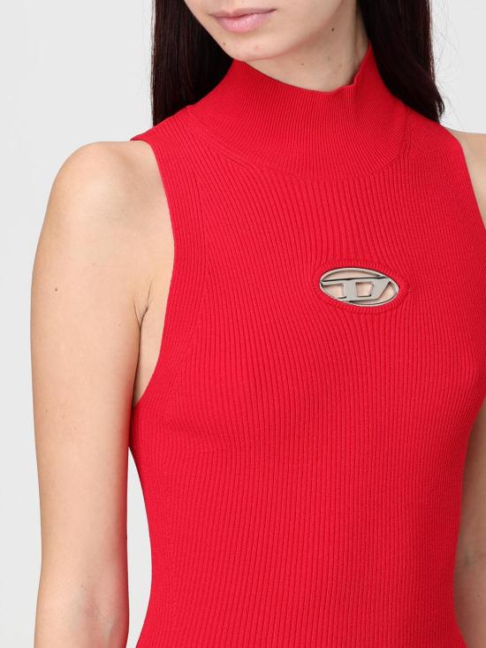 25FW 디젤 롱 원피스 A123960DLAX 42A Red - DIESEL