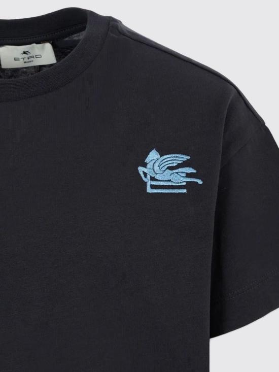 25FW [키즈] 에트로 티셔츠 GX8Q11Z3186 621 Blue - ETRO