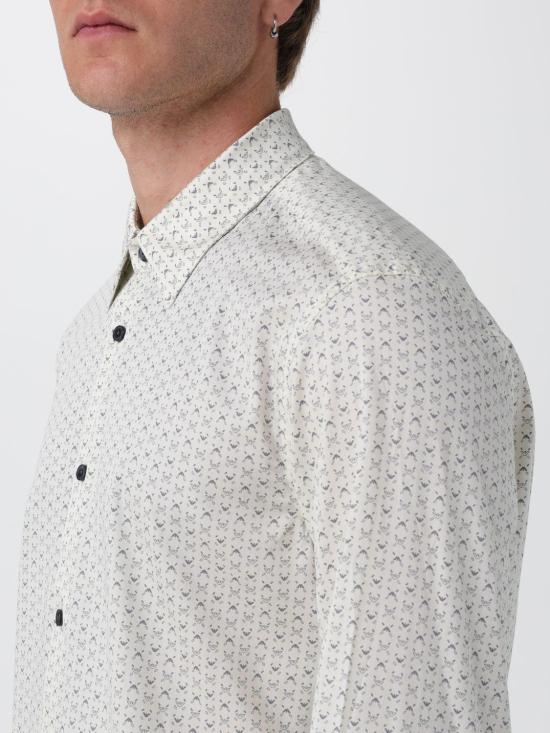 25FW 엠포리오 아르마니 셔츠 EM001537AF14130 F0139 White - EMPORIO ARMANI