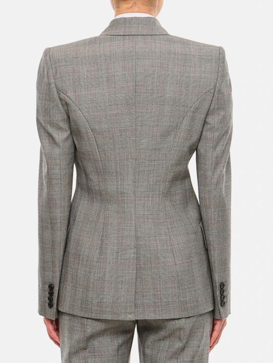 25FW 알렉산더 맥퀸 수트 자켓 780928QJAD6 1060 Grey - ALEXANDER MCQUEEN