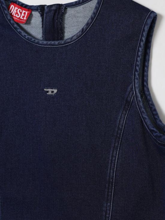 25FW [키즈] 디젤 원피스 J02359KXBQG K01 Denim - DIESEL
