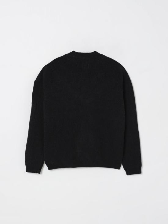25FW [키즈] 씨피 컴퍼니 풀오버 CUW00JLHE79 60100 Black - C.P. COMPANY