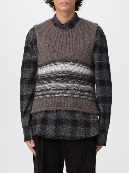 25FW 아워레가시 페럴렐 브이넥 M4253PB BLUR Dove Grey