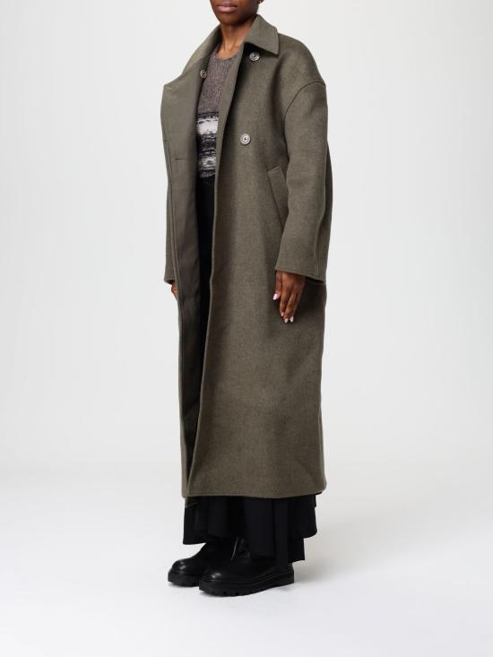 25FW 아워레가시 코트 W4251CD DISRUPTIVE MOSS KILO MELTON Mud - OUR LEGACY