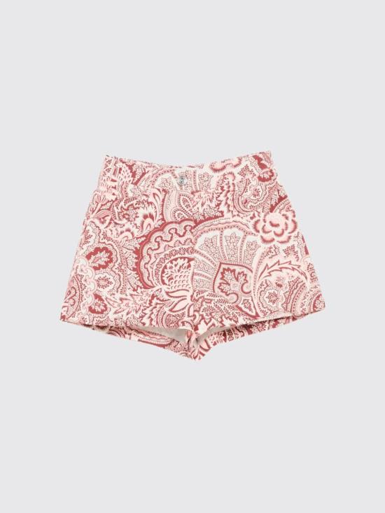 25FW [키즈] 에트로 쇼츠/버뮤다 GX6A59D0127 416RS Red