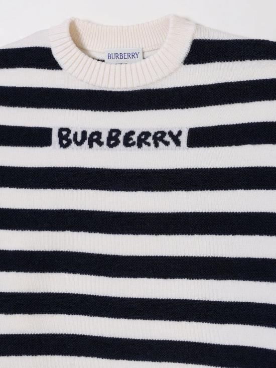 25FW [키즈] 버버리 풀오버 8109386 Blue - BURBERRY